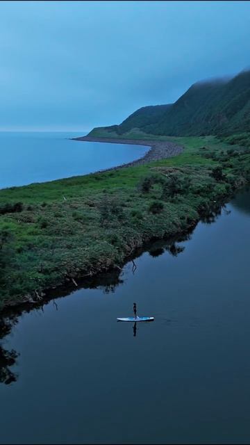 лагунное озеро Будда остров Итуруп Сахалинская область