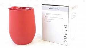 Термокружка SOFTO красная