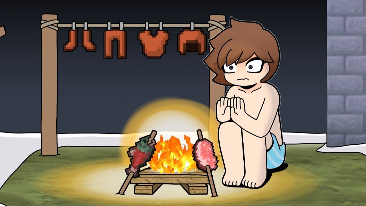 Стив прошлое | майнкрафт аниме