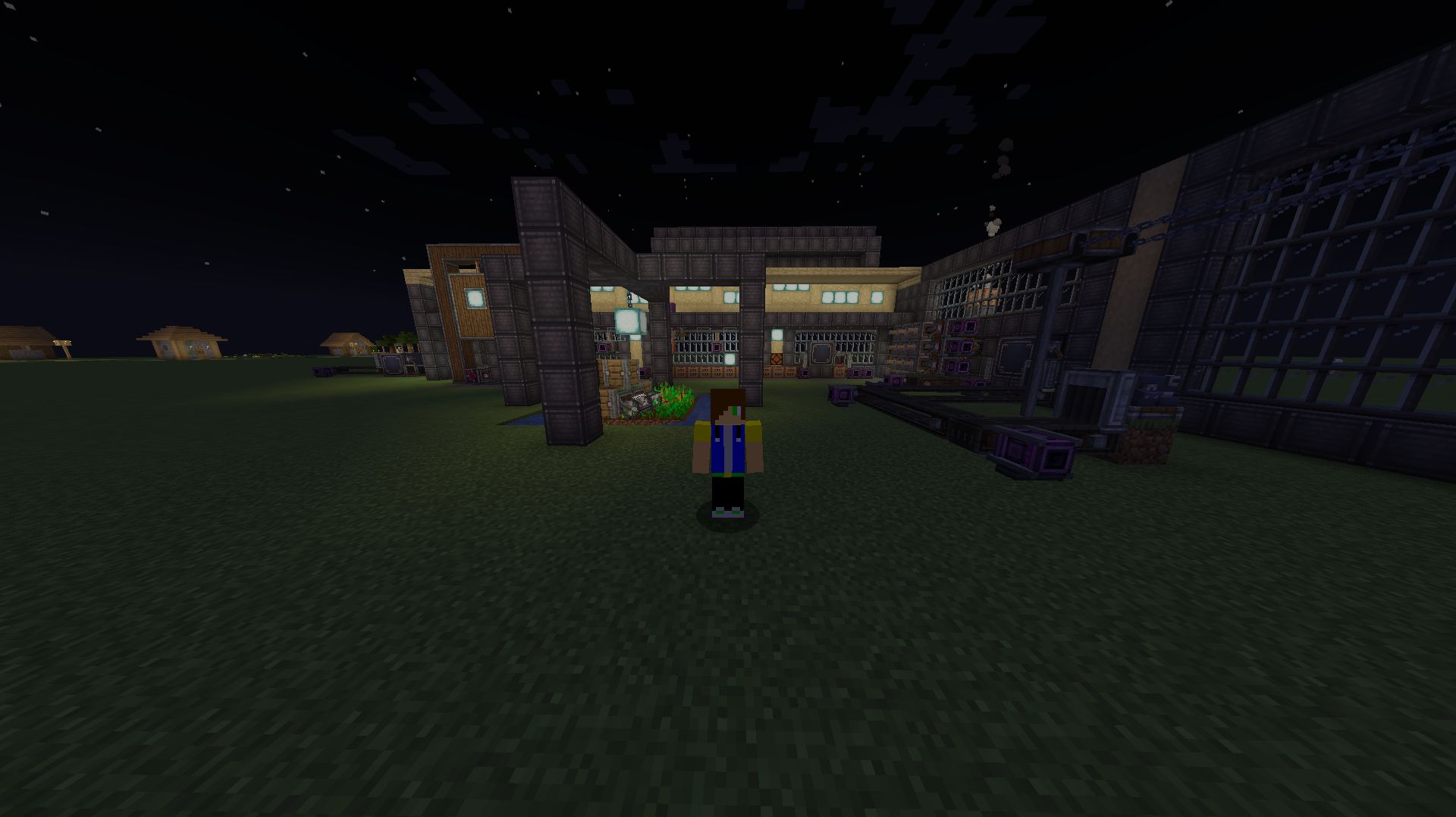 строю завод с модом create часть 6