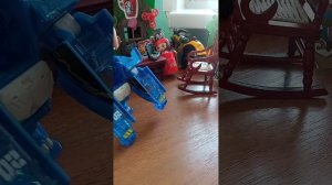 Кеша плэй робот города Кеши против робота крокодила тучки