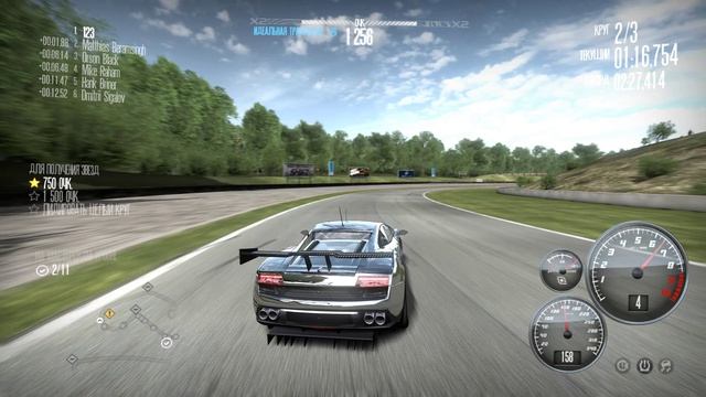 Need For Speed  Shift. 3 уровень. 111. USA Vs Europe. 1. Гонка на Road America. 1 попытка.