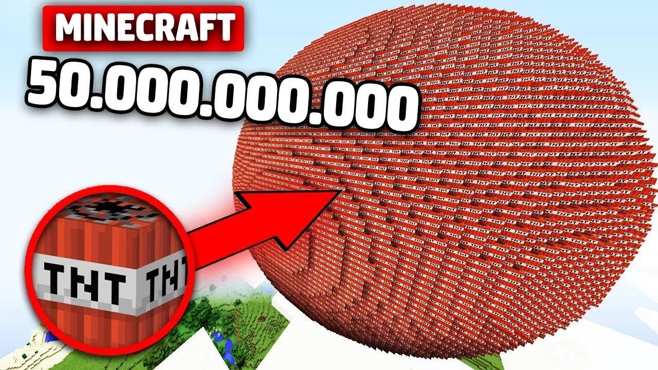 взрываю 10 тыщ диномита в майнкрафте в хардкоре