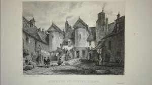 Альбом антикварный Walter Scott Vignettes, 1838