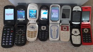 Рандомные кнопочные телефоны из моей коллекции