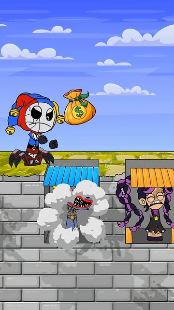 New Challenge Wooden Bridge or Diamond Bridge   Huggy Wuggy vs Lily Lovebraid #poppyplaytimechapter5