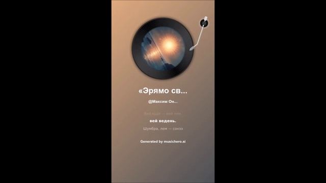 «Эрямо свет» — «Свет согласия» (микс мордовских языков, мокша и эрзя)