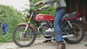 Making a 1977 Yamaha Xs360 Roadworthy Pt. -Видео от SimonFordman