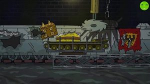 РАТТЕ ПРОТИВ ЖЕЛЕЗНОГО КАПУТА! Ремонт Ратте - Мультики про танки