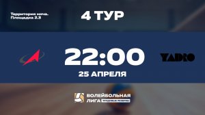 4 тур | Роскосмос (Ж) - YADRO (Ж)