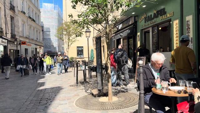 Париж Франция 2026 Прогулка по городу в солнечный день обзор центральных улиц и атмосферы столицы