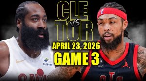 24.04.2026 | ОБЗОР МАТЧА | 1/8 Финала | Торонто Рэпторс - Кливленд Кавальерс | Highlights