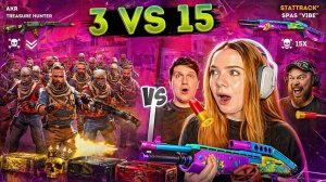 3 ТОП ЮТУБЕРА со СТАРЫМИ ДРОБОВИКАМИ vs 15 ПОДПИСЧИКОВ с НОВЫМИ в STANDOFF 2