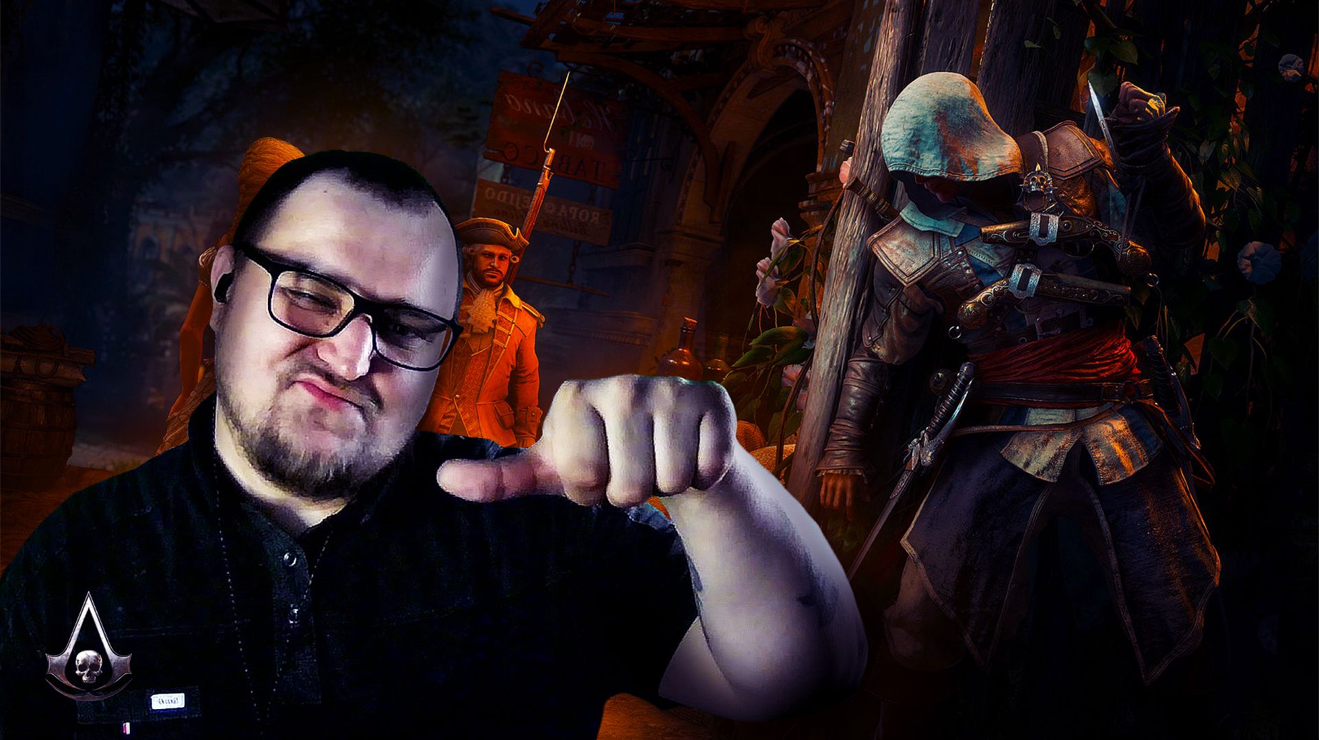 Обзор Геймплея assassins creed black flag resynced