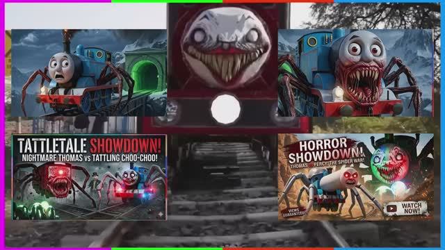 ПАРАВОЗИК ТОМАС И Чу Чу Чарльз 🚂 Мультики Для Детей И Пожиратель Поездов 💥