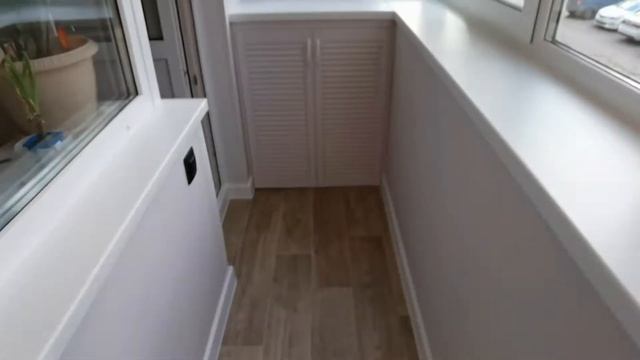 Обшивка балкона в хрущевке гипсовыми кирпичами