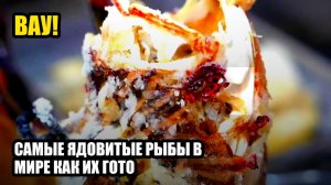 Самые ядовитые рыбы в мире. Как их готовят в азиатских странах 🍜 много еды