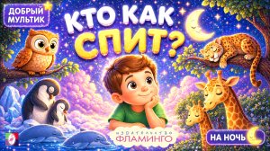 Музыкальный мультфильм / КТО КАК СПИТ / Мультик перед сном