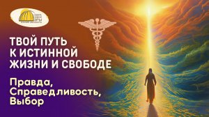 Вебинар. Твой Путь к Истинной Жизни и Свободе. Правда, Справедливость, Выбор
