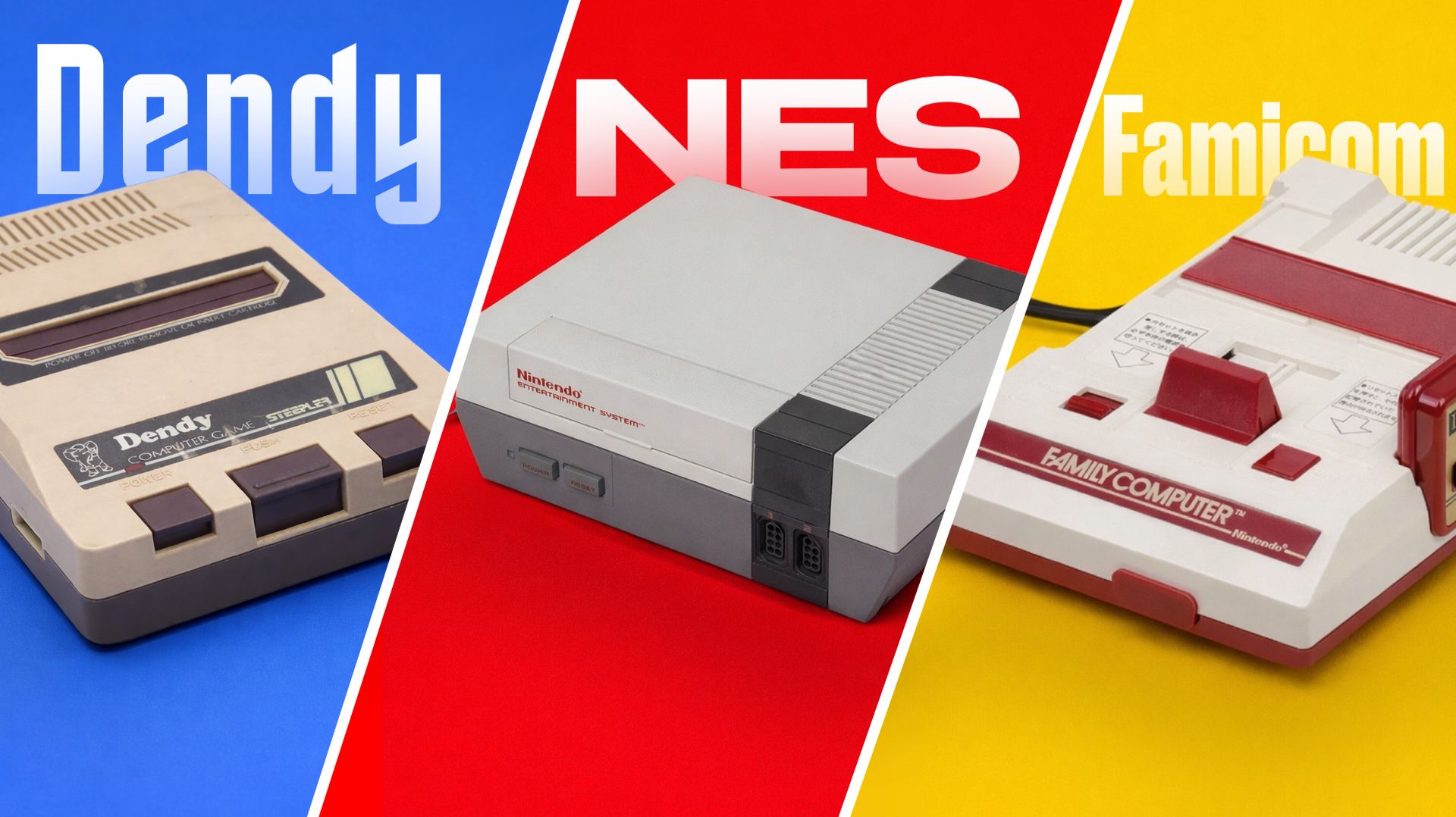 История 8-битных консолей  От Famicom и NES до Dendy