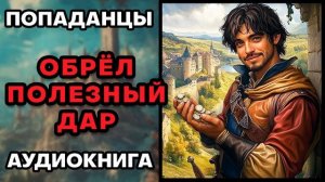 Аудиокнига ПОПАДАНЦЫ 💥 ОБРЁЛ ПОЛЕЗНЫЙ ДАР
