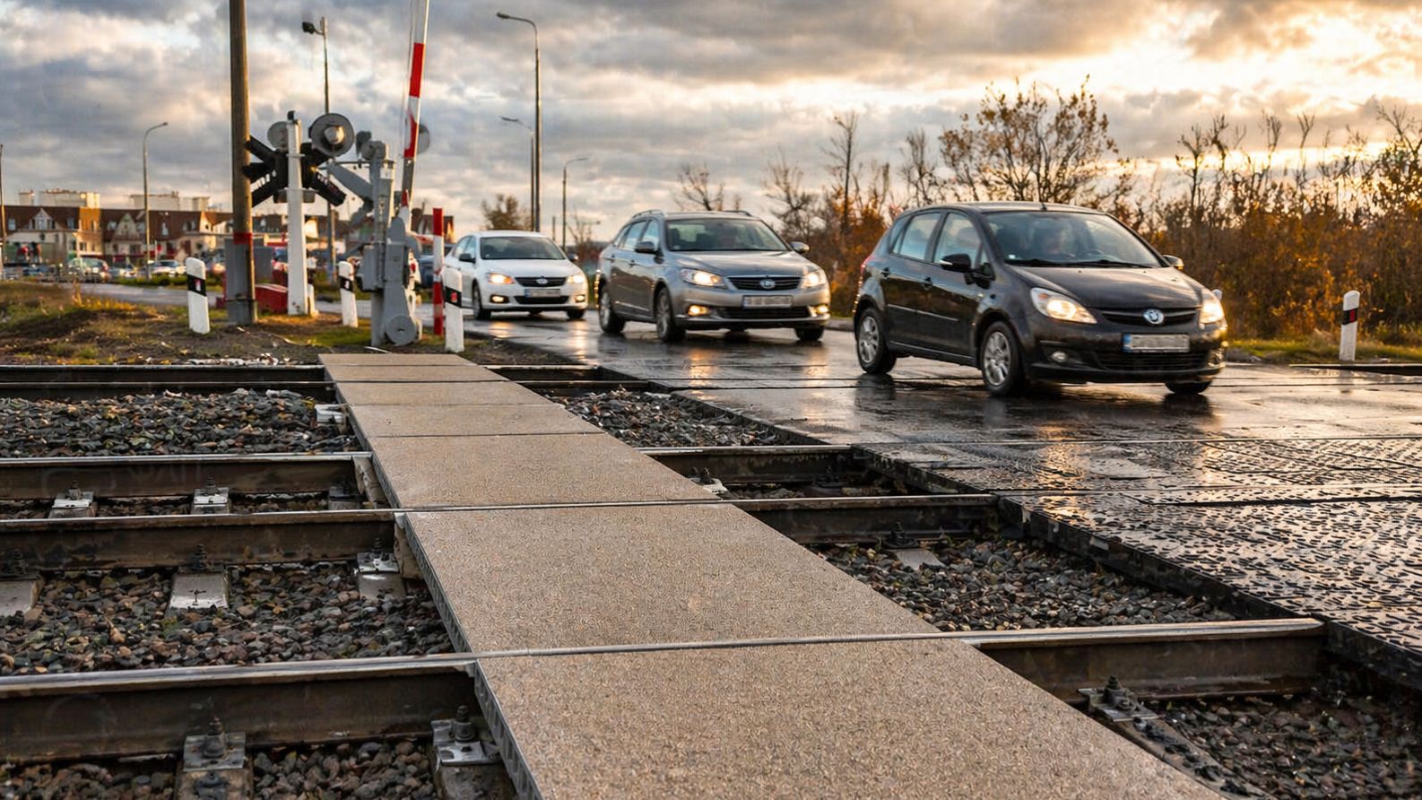 Настил композитный пешеходный через ж/д пути РДСМ.668449.00.00