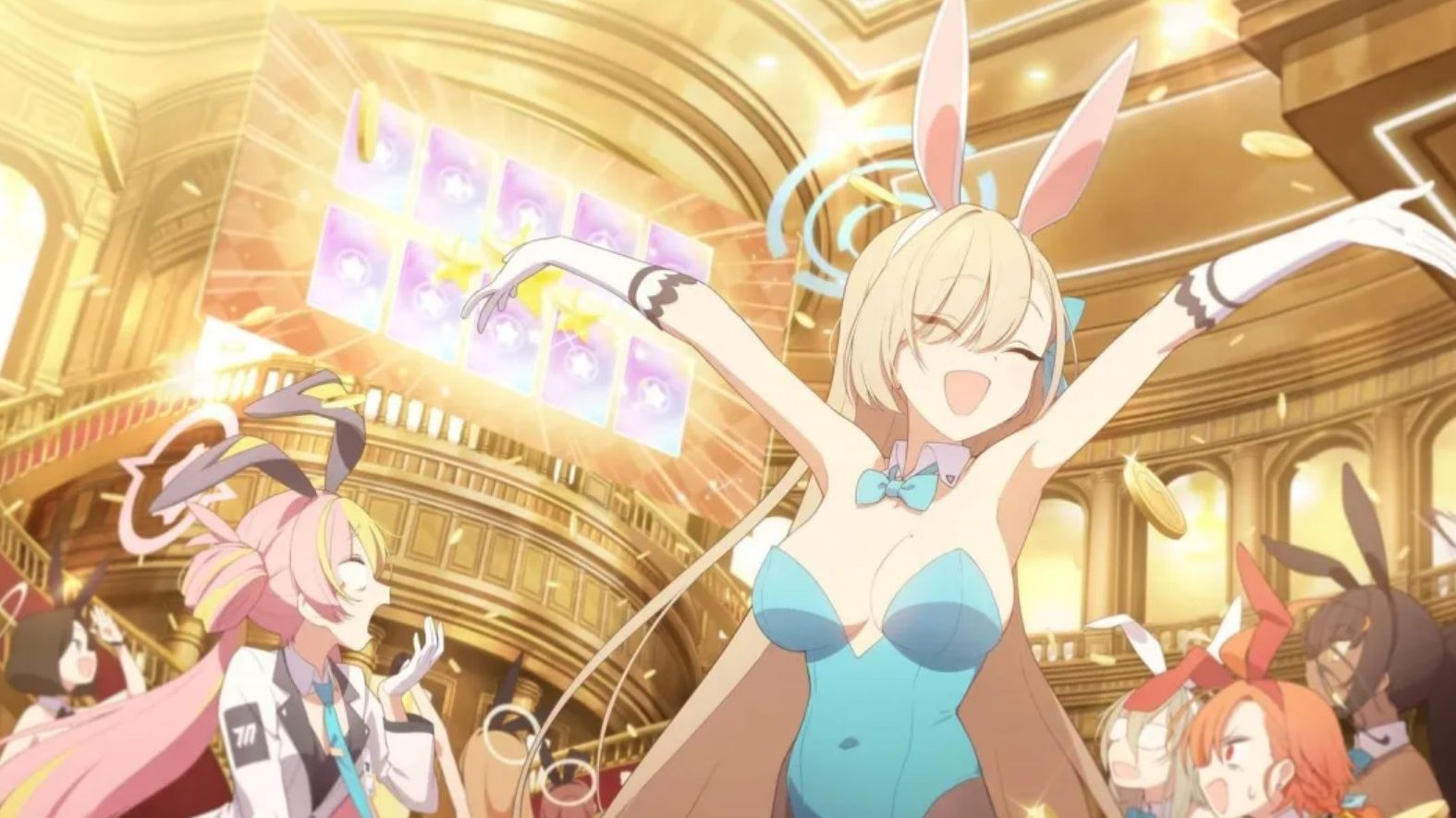 Bunny Chasers on Board | Blue Archive | Прохождениe сюжета | Без комментариев