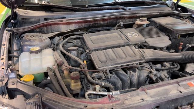 Mazda 3 bk работа двигателя