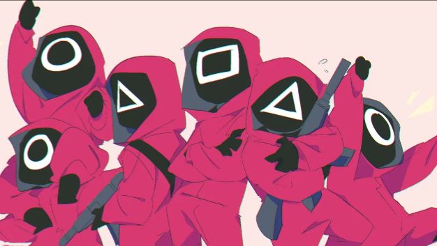 Играю в игру в кальмара