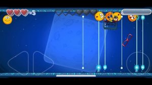 MOON BOSSES AND 3 YELLOW BALLS, 2 ORANGE BALLS