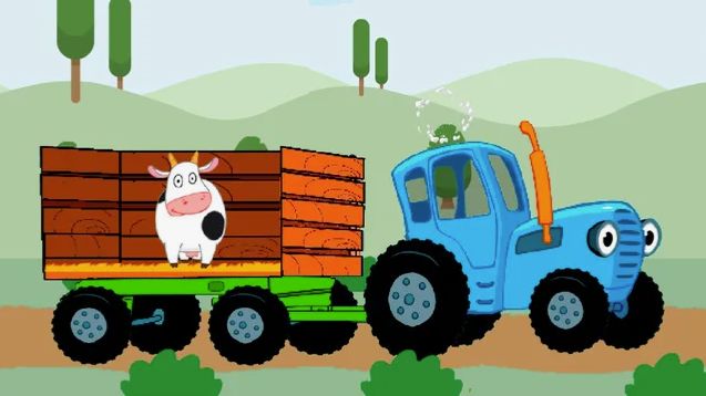 СИНИЙ ТРАКТОР - РАЗВИВАЮЩИЕ МУЛЬТИКИ СИНИЙ ТРАКТОР