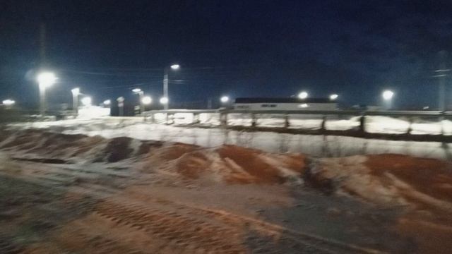 Город за Полярным кругом: тихий вечер в микрорайоне Обской