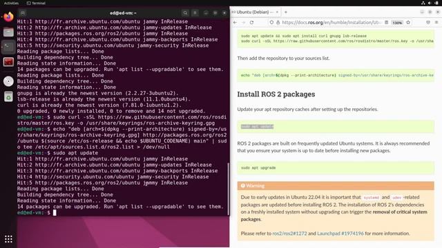 Intro Install and Setup ROS2 Humble - ROS2 Tutorial 1 get.gt