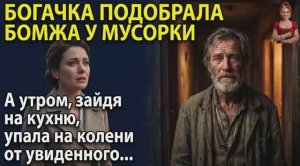 Богачка подобрала БОМЖА у мусорки. ЖЕНСКИЕ ИСТОРИИ. ИСТОРИИ ИЗ ЖИЗНИ