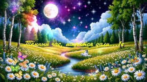 Тёмный час, искрятся дали...1с ВИДЕО ПЕСНЯ В ДУШУ