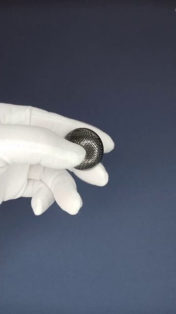 Пуговицы цвет темный никель (размер № 48), Артикул 01422