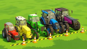 ТРАНСПОРТИРОВКА МАЛЕНЬКИХ И БОЛЬШИХ ТРАКТОРОВ В ФАРМИНГ СИМУЛЯТОР 2022 / 2 Часть