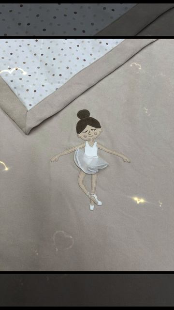 ОДЕЯЛО детское покрывало Вальс цветов цв.беж. 130х190 см