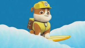 Щенячий патруль, Скай, Маршал, Эверест, Гончик, Крепыш и Роки катаются на сёрфах. Для детей!