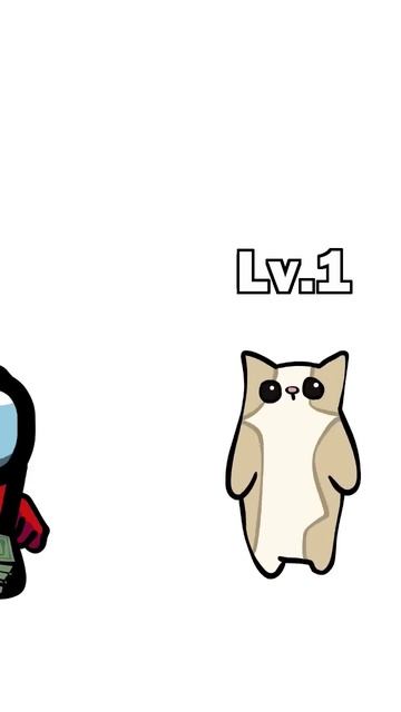 Cat memes become Lv.99 #animation