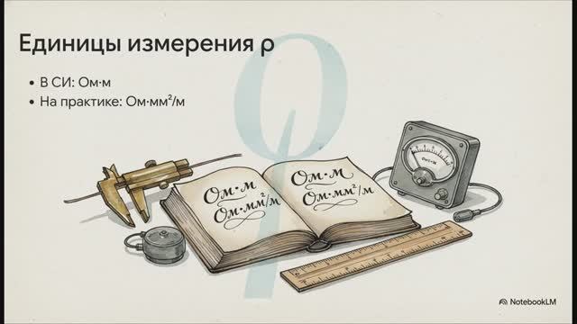 Физика 8 класс параграф 41 Расчёт сопротивления проводника Удельное сопротивление