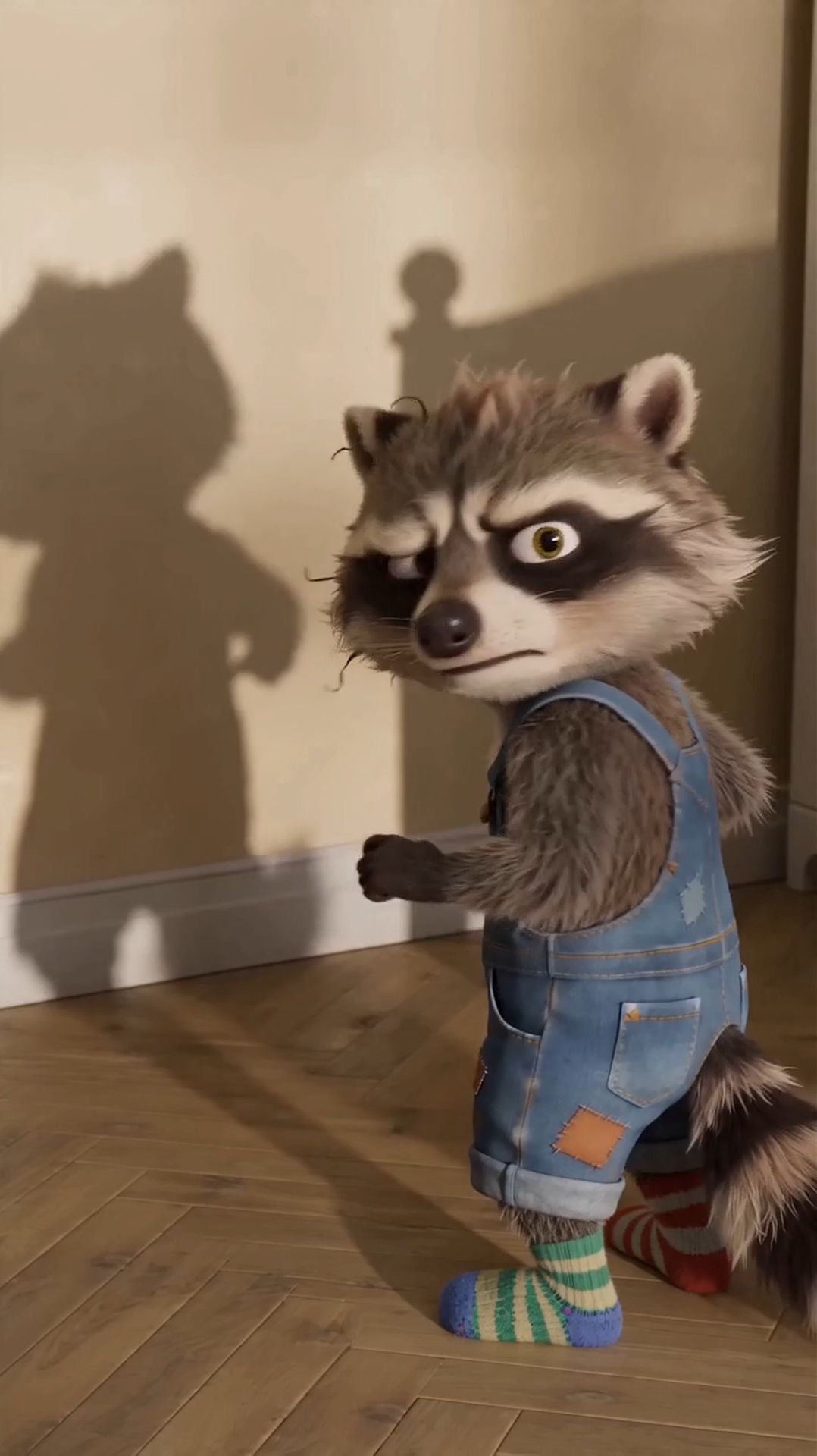 Енот и тень!