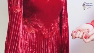Бархатное платье плиссе своими руками. Как шить плиссировку часть 2