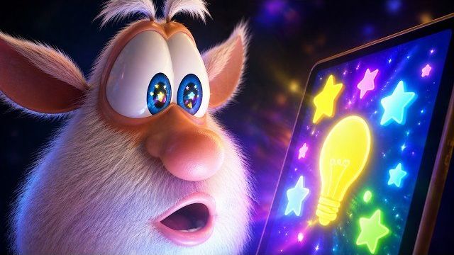 Буба Учимся новому Весёлые мультики для детей