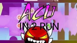 ACU IN 2 RUN (Jump from nine circles)