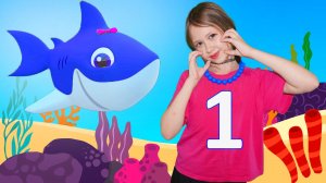 Акуленок ду-ду-ду -  веселая английская песенка для детей Baby Shark