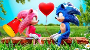 Наркоз против Соника история любви Соника и Эми Роуз