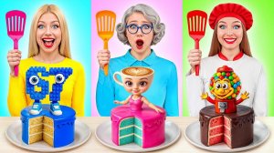 Кулинарный Челлендж Я против Бабушки Брейнрот Битва Смешные Рецепты с Едой