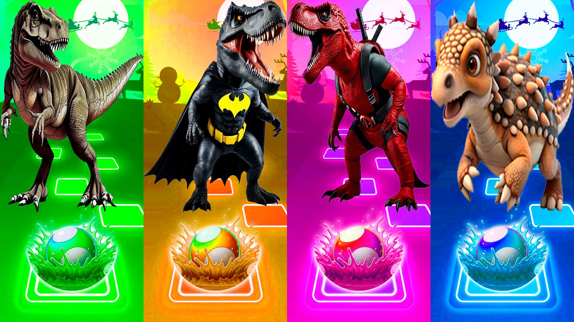 Coffin Dance Динозавры 408 уровень - Мультики про Динозавров | МУЛЬТФИЛЬМЫ ДИНОЗАВРЫ в Tiles Hop