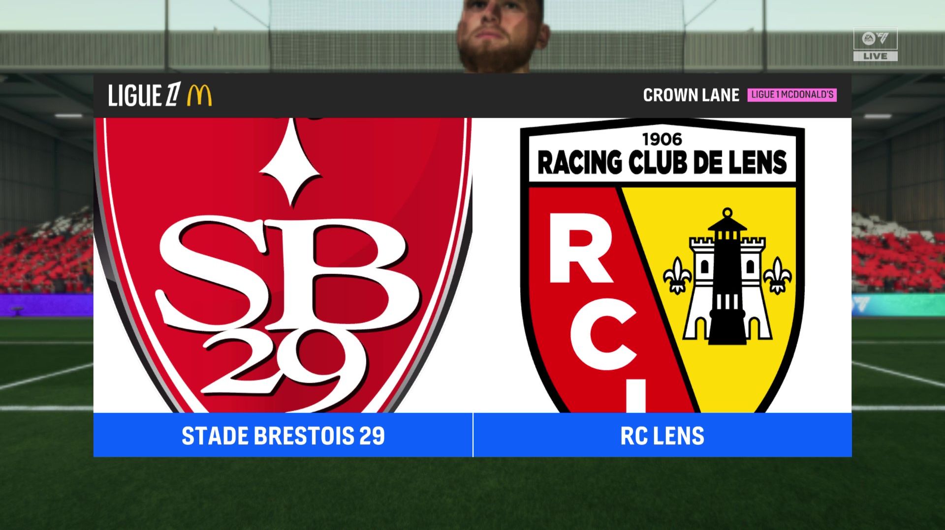 Брест - Ланс 31 тур Лига 1 Чемпионат Франции 25/26 FC26